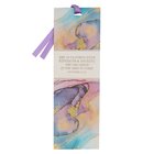 Premium Bookmark With Ribbon: She is Clothed (Proverbs 31:25) Stationery