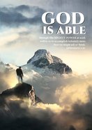 Poster Large: God is Able Poster