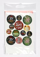 Christmas Self Adhesive Stickers Pack: Joyful Expressions Stickers