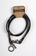Men's Faith Gear Bracelet: Be Strong and Courageous, Wrap-Style Bracelet Jewellery