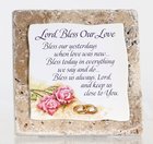 Sentiment Tile: Lord, Bless Our Love (Ceramic) Homeware