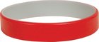 Wristband: Red and Grey Silicone Jewellery