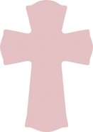 Cross: Pink (Mdf) Plaque