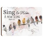 Magnet: Sing to Him a New Song Birds (Psalm 33.:3) Novelty