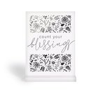 Glossy Sign: Count Your Blessings Homeware