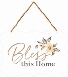 Bless This Home Boutique Hanging Sign (Mdf) Homeware