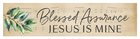 Tabletop Decor : Blessed Assurance Jesus is Mine (Pine) (Vintage Praise Series) Homeware