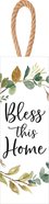 String Door Sign: Bless This Home, Leaves Homeware
