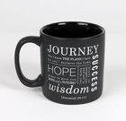 Ceramic Mug Simple Faith: Journey, Black/White (Jeremiah 29:11) Homeware