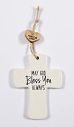 Cross Ornament: May God Bless You Always Homeware
