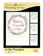 Boxed Cards: Thinking of You - in My Thoughts Floral Wreaths (Niv) Box