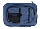 Bible Cover Navy Blue Canvas Organiser Large Includes Pens and Notepad Bible Cover