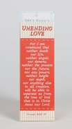 Unending Love (10 Pack) (Bible Basics Bookmark Series) Stationery