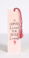 Bookmark With Tassel: Hopeful Heart Stationery