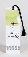 Bookmark With Tassel: It is Well Stationery