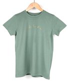 Youth Girls: Be Kind, Size 12, Metallic Gold Print on Sage (Abide Children's Apparel Series) Soft Goods