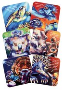 Coasters Deborah Broughton Animals Faith With Scripture, Cork Backed (Set of 6) (Australiana Products Series) Homeware