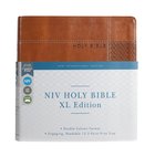 NIV Holy Bible Xl Edition Brown Premium Imitation Leather