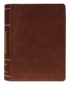 NKJV Thompson Chain-Reference Bible Brown (Red Letter Edition) Premium Imitation Leather