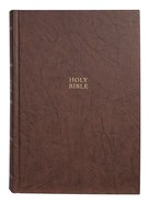 KJV Open Bible Brown (Red Letter Edition) Hardback