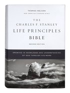 NASB Charles F Stanley Life Principles Bible (2nd Edition) Hardback