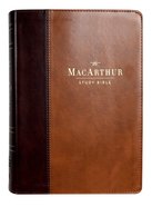 NASB Macarthur Study Bible 2nd Edition Brown Premium Imitation Leather