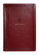 NRSV Catholic Bible Large Print Red Premium Imitation Leather