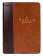 ESV Macarthur Study Bible 2nd Edition Brown Thumb Indexed (Black Letter Edition) Premium Imitation Leather