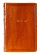 KJV Sovereign Collection Bible Personal Size Brown (Red Letter Edition) Premium Imitation Leather