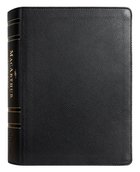 NASB Macarthur Study Bible Black (Black Letter Edition) (2nd Edition) Genuine Leather