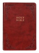 CSB Large Print Personal Size Reference Bible Burgundy (Red Letter Edition) Imitation Leather