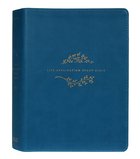 NLT Life Application Study Bible 3rd Edition Teal Blue Indexed (Black Letter Edition) Imitation Leather