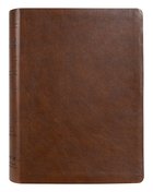 NASB 2020 Large Print Ultrathin Reference Bible Brown Imitation Leather