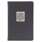 Journal: Blessed is the Man Brown Badge (Jer 17:7) Genuine Leather