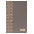 Journal: Be Still Brown Badge (Psalm 46:10) Genuine Leather