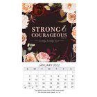 2022 Mini Magnetic Calendar: Strong & Courageous Calendar