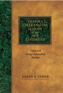 Thayer's Greek English Lexicon Hardback