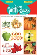 Giving Thanks to the Lord (6 Sheets, 36 Stickers) (Stickers Faith That Sticks Series) Stickers