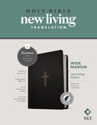 NLT Wide Margin Bible Filament Enabled Edition Black Cross Indexed (Red Letter Edition) Hardback