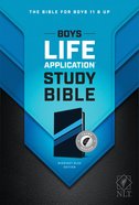 NLT Boys Life Application Study Bible Midnight Blue Indexed Imitation Leather