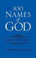100 Names of God Daily Devotional, Blue Imitation Leather