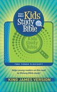 KJV Kids Study Bible Flex Blue Green (Red Letter Edition) Flexi Back