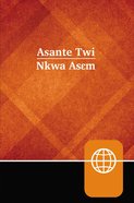 Asante Twi Contemporary Bible (Red Letter Edition) (Ghana, Africa) Hardback
