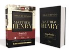 Rvr Biblia De Estudio Matthew Henry Negro Premium Imitation Leather