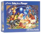 Christmas Jigsaw Puzzle Baby in a Manger (100 Pieces) General Gift