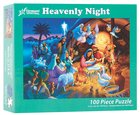 Christmas Jigsaw Puzzle Heavenly Night (100 Pieces) General Gift