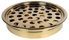 Communion Tray and Disc: Brass Church Supplies