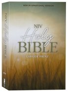 NIV Holy Bible Larger Print Nature (Black Letter Edition) Paperback