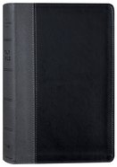 NIV Personal Size Bible Large Print Black (Red Letter Edition) Premium Imitation Leather