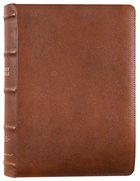 NIV Side-Column Reference Bible Wide Margin Brown Premier Collection Genuine Leather